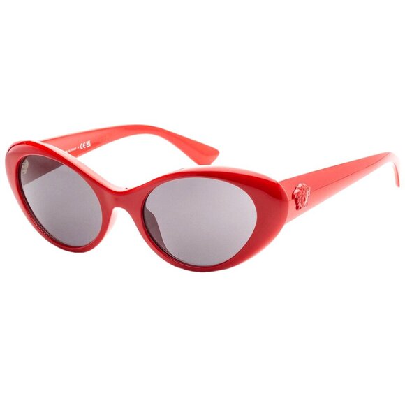 RED Versace 53mm Sunglasses NWT With Case